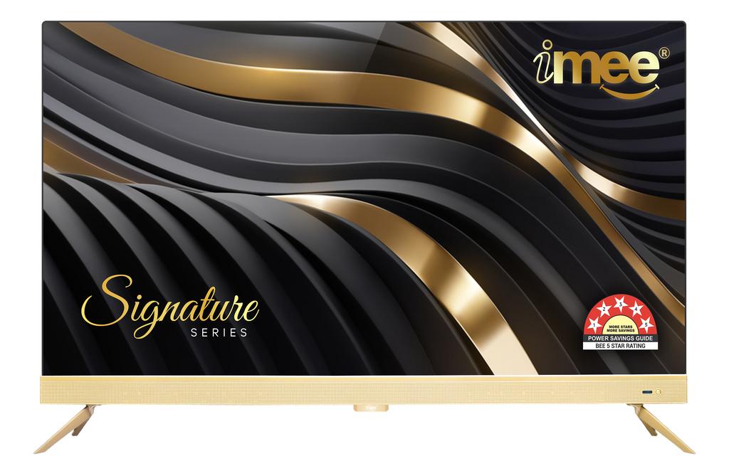 iMEE Signature 108 cm (43 inch) Ultra HD (4K) LED Smart Android TV (model SIGNATURE-55SFLVC).