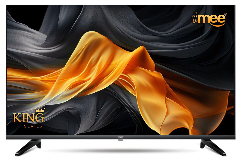 Imee 43 King Series Smart Frameless Led Tv With Bluetooth & 4K Ready | Android 12 | With ARM Cortex Processor | 1GB Ram and 8GB Rom